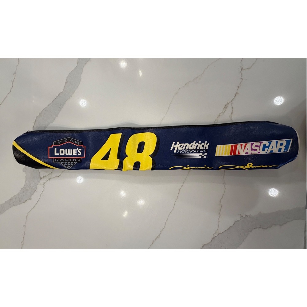 Jimmie Johnson 48 Lowe's Racing NASCAR Insulated Cooler Sleeve Blue Hendrick